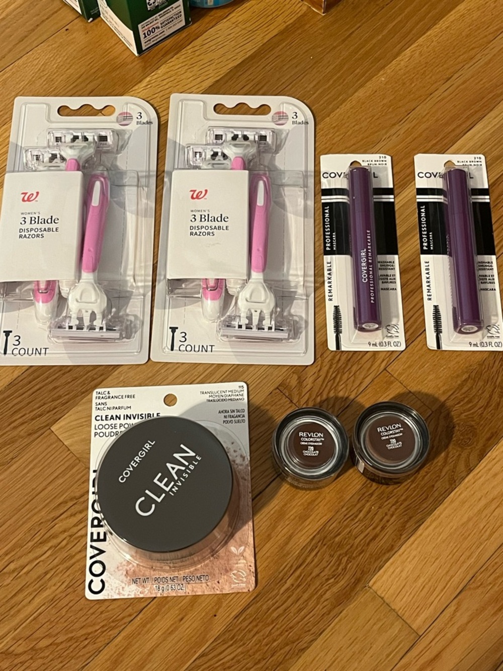 7pk Beauty Personcal care bundle Covergirl, Revlon, Walgreens (New)